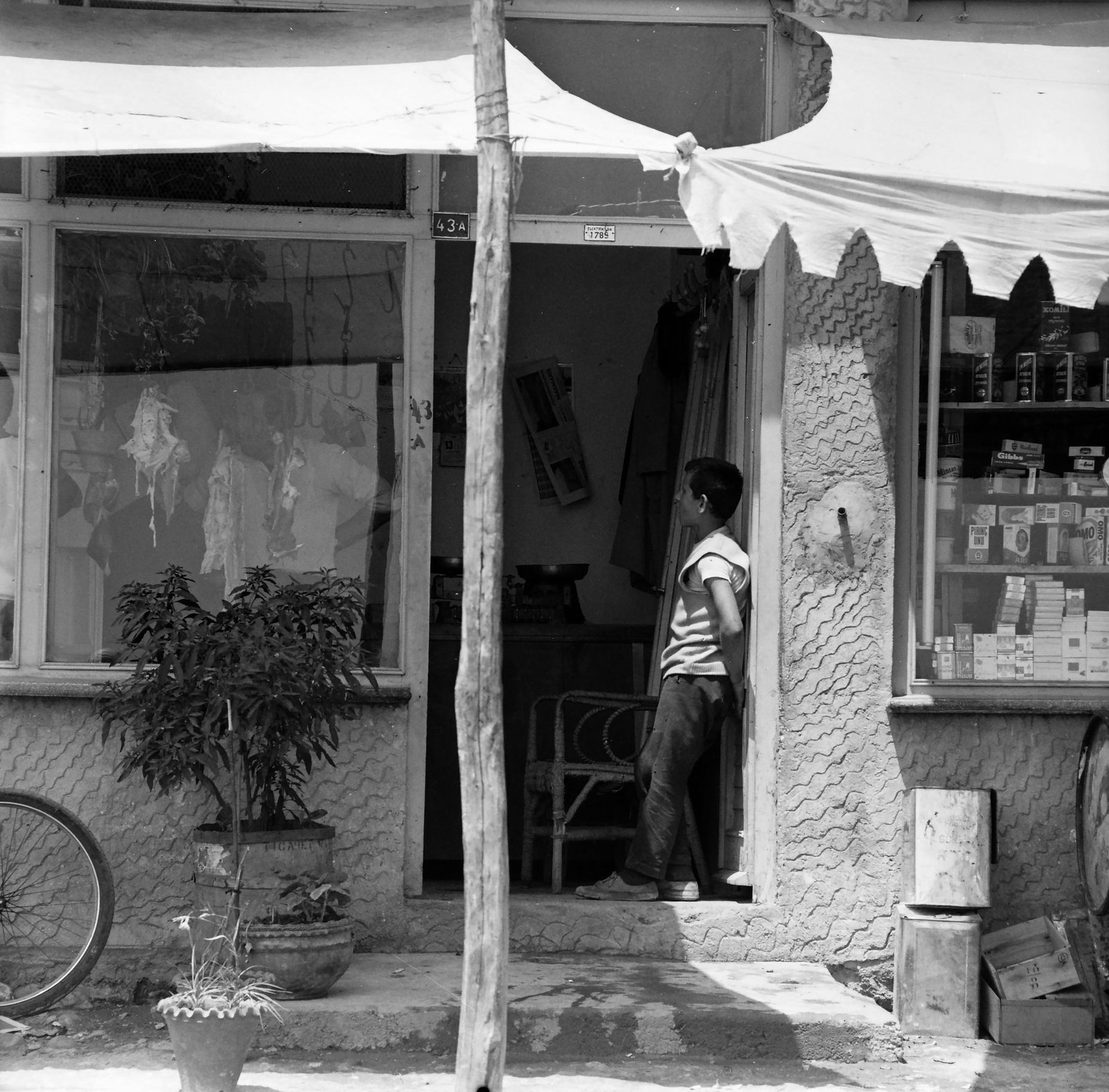 Teheran, Fleischerladen, 1966 Foto: Christoph Ullmann